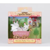  Sylvanian Families Csoki Nyuszi ikrek babakocsival
