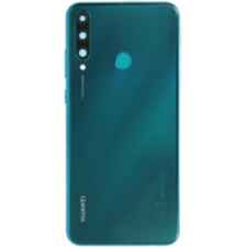  02353QQW Gyári akkufedél hátlap - burkolati elem Huawei Y6p, zöld mobiltelefon, tablet alkatrész