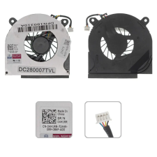  04H1RR gyári új hűtés, ventilátor (5V) laptop alkatrész