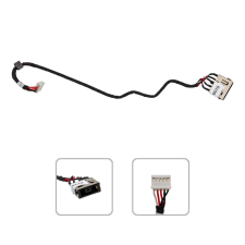  04X3863 gyári új DC tápcsatlakozó + kábel laptop alkatrész