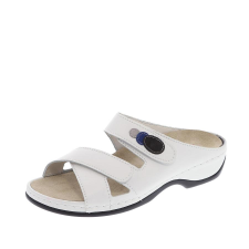  0Ft kiszállítás!   Berkemann Felia fehér bőr papucs 36-41 gyógypapucs