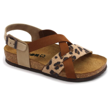  0Ft kiszállítás! Leon Comfortstep 4306 barna női bőr szandál 36-41- Birkenstockhoz hasonlatos talppal