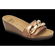  0Ft kiszállítás!  SCHOLL RAVELLO BRONZ női papucs Bioprint talppal 36 gyógypapucs