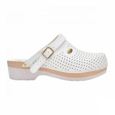  0Ft kiszállítás!    Scholl Standard CLOG COMFORT FEHÉR gumitalpú klumpa 35-46 gyógypapucs
