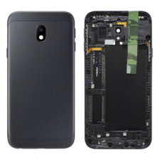 0J330G Samsung Galaxy J3 (2017) J330 fekete akkufedél, hátlap mobiltelefon, tablet alkatrész