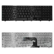  0XK9MH gyári új európai kiosztású, fekete laptop billentyűzet laptop alkatrész