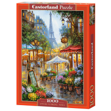  1000 - darabos puzzle Tavaszi virágok, Párizs puzzle, kirakós