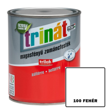 100 FEHÉR - TRINÁT MAGASFÉNYŰ ZOMÁNCFESTÉK - 1 L zománcfesték