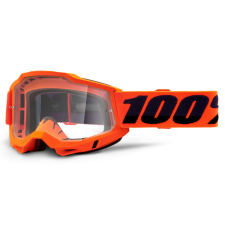 100% Motocross szemüveg 100% ACCURI 2 narancs (tiszta szemellenző) motoros szemüveg
