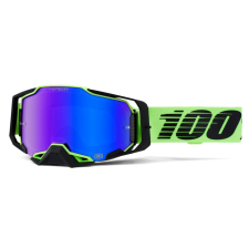 100% Motocross szemüveg 100% ARMEGA Uruma Hiper kék plexi motoros szemüveg