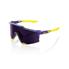 100% Napszemüveg 100% SPEEDCRAFT Matte Metallic Digital Brights lila-sárga (lila lencse)