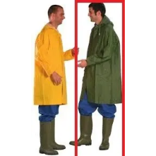  100CM PVC KÖPENY-ZÖLD (XXXL) munkaruha