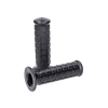 101 Octane Fogantyúk készlet rövid blokk mintás fekete automata mopedhez (22, 24mm)