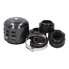 101 Octane Power 28-44mm karbon kinézetű légszűrő alumínium házzal motorkerékpár szűrő
