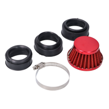 101 Octane Power Shorty 44-58mm piros légszűrő egyéb motorkerékpár alkatrész