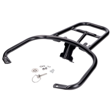 101 Octane Top Case csomagtartó / hátsó csomagtartó, fekete Vespa GT, GTS, GTV modellekhez túradoboz