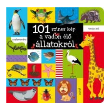  101 színes kép a vadon élő állatokról gyermek- és ifjúsági könyv