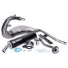 106 Kipufogó turbó szett Bufanda R festett/ Alumínium ESD Beta RR-hez 2021-től Euro5