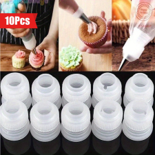  10 Darab Habzsák Díszítőfej konyhai eszköz