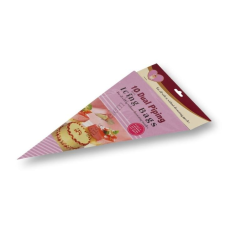  10 db eldobható osztott habzsák sütés és főzés