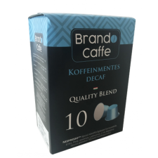  10 db koffeinmentes nespresso kávékapszula kávé