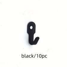  10db Mini rozsdamentes acél kampó bútor