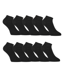 10PACK zokni Styx alacsony bambusz fekete (10HBN960) S férfi zokni