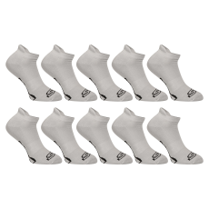  10PACK zokni Styx alacsony szürke (10HN1062) L