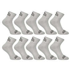  10PACK zokni Styx boka szürke (10HK1062) L