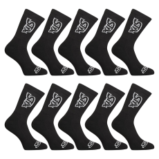 10PACK zokni Styx magas fekete (10HV960) S