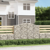  11 db íves horganyzott vas gabion kosár 200x50x140/160 cm