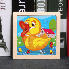 11x11 cm, fa kirakós gyerekeknek, puzzle, kirakós