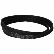  1227 6PHE Bordásszíj, fekete (Hutchinson) mosógép beépíthető gépek kiegészítői