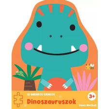 12 darabos kirakós - Dinoszauruszok puzzle, kirakós