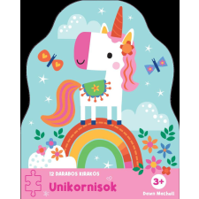  12 darabos kirakós - Unikornisok gyermek- és ifjúsági könyv
