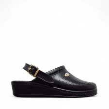  1346 női klumpa - pántos - fekete munkavédelmi cipő