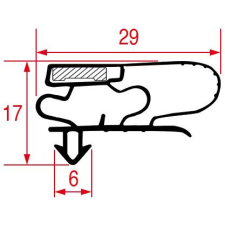  1358x573 mm RÁPATTINTHATÓ TÖMÍTÉS beépíthető gépek kiegészítői