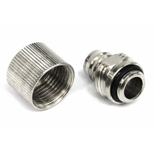  13/10mm (10x1,5mm) csavarozható fitting G1/4 - kompakt - ezüst (62140) hűtés