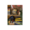 13 and a half company – 13 1/2 Skull bucket bukósisak flames matt gold L