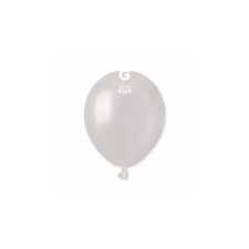  13 cm-es metál gyöngyház színű gumi léggömb - 100 db / csomag party kellék