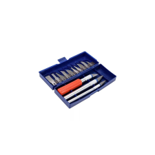  13 db-os fondant formázó kés szett műanyag dobozban sütés és főzés