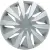 14141 Lazio Carbon Silver 14" Dísztárcsa Garnitúra (4 db)
