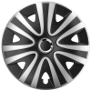  14" DÍSZTÁRCSA Rialto Pro Silver-Black 4db-os garnitúra