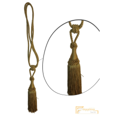  (14 szín) Arany Klasszikus zsinóros Egyfejes Függönyelkötő karnis, függönyrúd