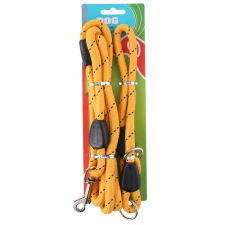  150 cm póráz + 45 cm nyakörv sárga (8711252388526YELLOW) nyakörv, póráz, hám kutyáknak