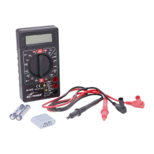15158 MC POWER M-330D fekete digitális multiméter egyéb motorkerékpár alkatrész