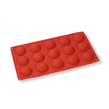 15 adagos 3,8 cm-es félgömb szilikon sütőforma sütés és főzés