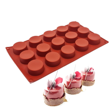 15 részes szilikon forma, mousse forma - Muffin sütés és főzés