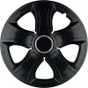  16" DÍSZTÁRCSA Bis Ring Black 4db-os garnitúra
