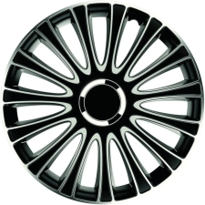  16" DÍSZTÁRCSA Lemans Pro Silver-Black 4db-os garnitúra dísztárcsa